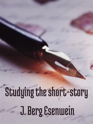 cover image of Studying the short-story